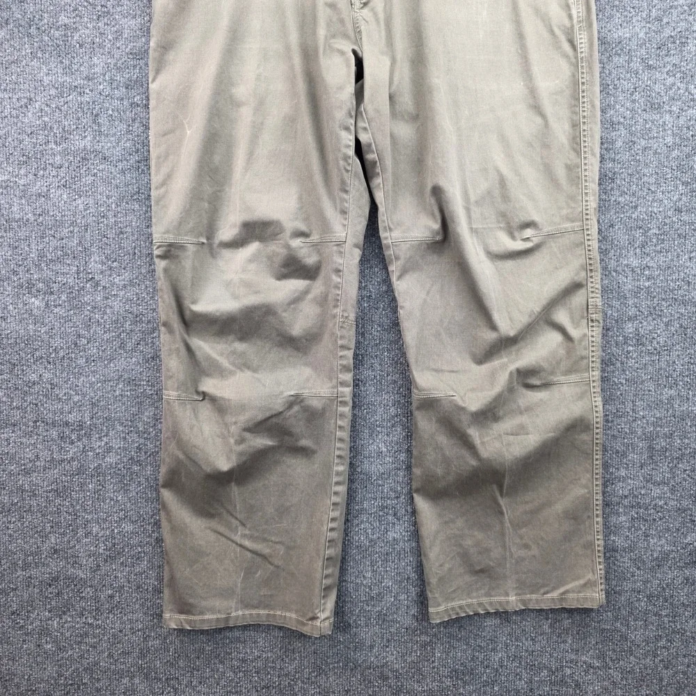 KUHL‎ Mens Khaki SLACKR Cargo Pants Outdoor Work Utility Pants Size 38X30